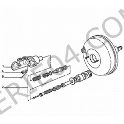 Kit réparation cylindre de roue Ø11/8 (Ø28,6mm) Bendix, Bosch