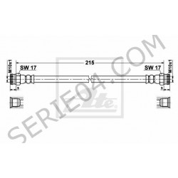 flexible de frein L212