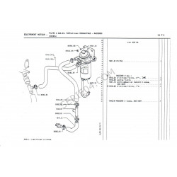 diesel filter cooling inlet hose