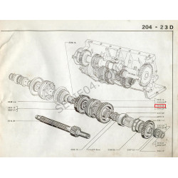 1st gear pinion for BB1 gearbox