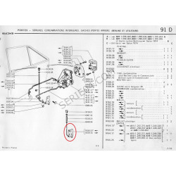 rear door lock control