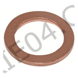 copper gasket for paper oil filter holder