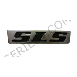 "SLS" metal monogram