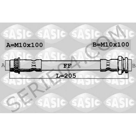 Flexible de frein G/D