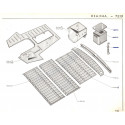 D3A-D4A-D4B Plancher avant - bloc arrière