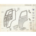 D3A-D4A-D4B Puerta delantera - Puerta lateral - Panel basculante