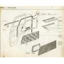 D3A-D4A-D4B Guida per finestra - Rivestimento per porta