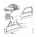 108 Porte avant - Porte arrière - Bas de caisse